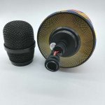 Wholesale Wireless Bluetooth Karaoke Microphone, 3-in-1 Portable Hand Speaker V8 (Blue Red)